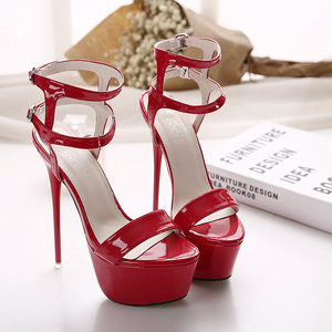 2025 Summer Sexy Women High <b>Heels</b> Sandals 16cm Fashion Stripper Shoes Steel Pipe <b>Dancing</b> Shoes Party Pumps Platform Sandals - Product Image 4
