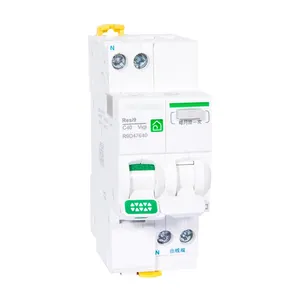 Disjoncteur de Protection contre les fuites domestiques R9 1P + N/2P/3P/4P disjoncteur d'air électrique