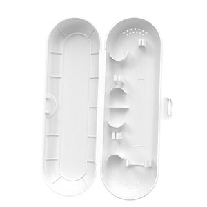 Estuche de viaje para cepillo de dientes eléctrico, caja de almacenamiento plegable Universal para cepillo giratorio sónico, Material PP blanco para adultos - Product Image 1