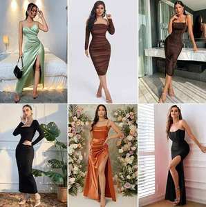 Pakaian Grosir Merek Ternama Diskon Besar Gaun Wanita Likuidasi Stok Obral Gaun Wanita Berbagai Macam Pakaian Grosir - Product Image 4