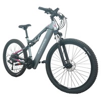 Bicicleta de Montaña Todoterreno Elektro de 27.5 Pulgadas con Motor Trasero de 1000W, 21 Velocidades, Aleación de Aluminio, Suspensión Completa, Freno de Disco Hidráulico, 48V