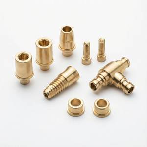 Composants d'<span class=keywords><strong>implants</strong></span> médicaux en laiton de haute précision, instruments chirurgicaux dentaires, service d'usinage CNC 5 axes personnalisé - Product Image 1