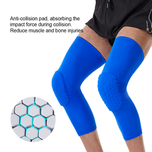 KS-925 # <span class=keywords><strong>Rodilleras</strong></span> de baloncesto con logo personalizado, de EVA con diseño de panal, a prueba de golpes - Product Image 2