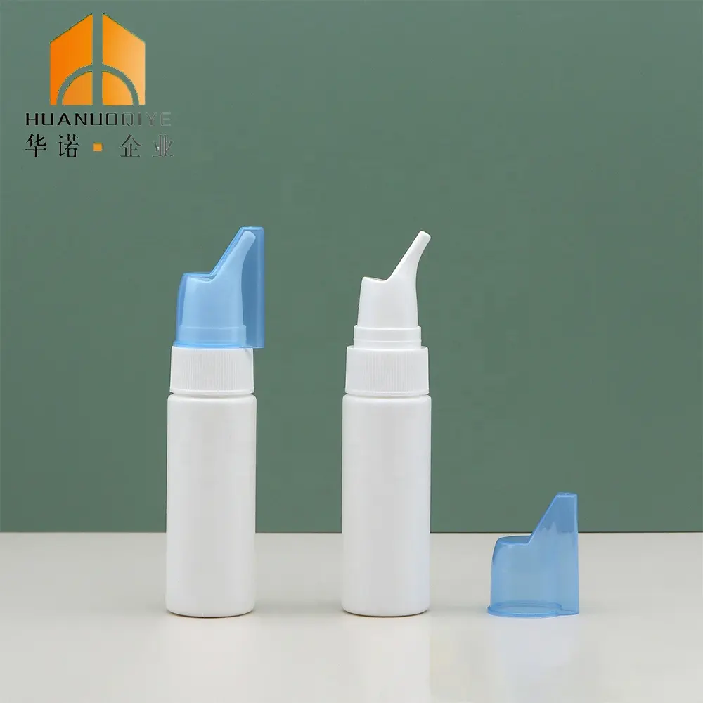 70ml90ml薬グレード白い真空プラスチック鼻スプレーポンプスプレー空のボトル用多目的ボトル