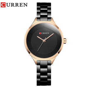 นาฬิกาข้อมือผู้หญิง Curren 9015 ระบบควอตซ์ ดีไซน์หรู กันน้ำ 3BAR สายสแตนเลส หน้าปัดอนาล็อก แฟชั่นสำหรับผู้หญิง เหมาะสำหรับธุรกิจ - Product Image 3