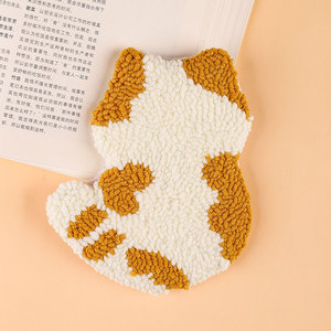<span class=keywords><strong>Personalizado</strong></span> Animal forma monje tela punzón aguja ganchillo aguja Kit adultos principiante punzón aguja posavasos taza alfombras <span class=keywords><strong>punto</strong></span> <span class=keywords><strong>de</strong></span> <span class=keywords><strong>cruz</strong></span> - Product Image 5