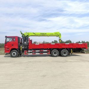 รถบรรทุกติดเครน Shacman Delong 6x4 พร้อมอุปกรณ์ Huade บูม 5 ท่อน รับน้ำหนัก 14 ตัน เครื่องยนต์ Weichai 270 แรงม้า เกียร์และปั๊ม - Product Image 2
