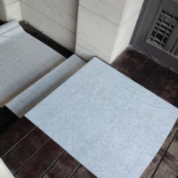 Rouleau de protection de sol en polaire laminé auto-adhésif, antidérapant, imperméable, pour sols en bois dur, carrelage, chantier de construction
