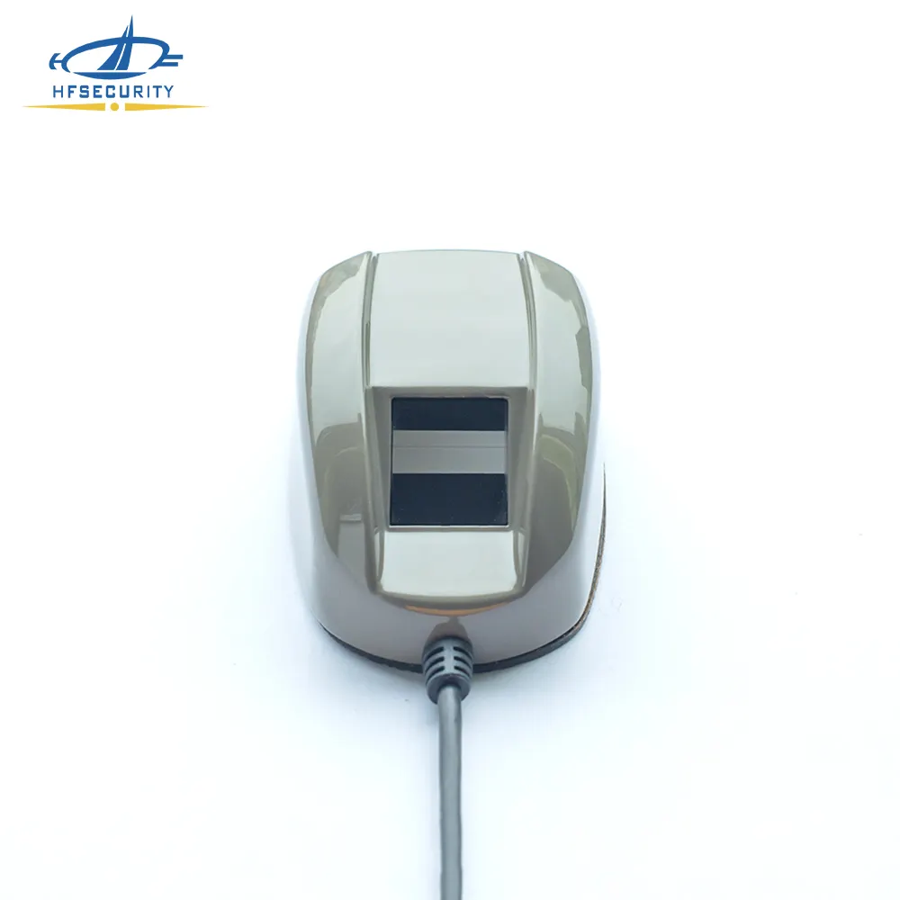 Ücretsiz SDK USB Metal parmak izi okuyucu ücretsiz SDK ile banka için biyometrik parmak izi sensörü HF4000 HFSecurity