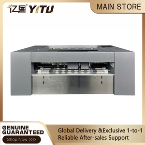 เครื่องตัดและพับกระดาษ HY370DS แบบสองแท่นพร้อมเซอร์โวมอเตอร์ ขนาด 350 มม. กล้อง CCD ตัดตามเส้นอัตโนมัติ เครื่องพล็อตเตอร์สำหรับทำกล่อง น้ำหนัก 2000 กรัม - Product Image 5