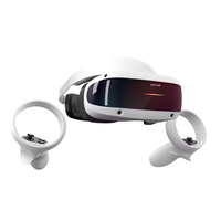 Fauteuil œuf pour casque de réalité virtuelle Deepoon E4 3D VR avec une résolution de 3664*1920, un champ de vision de 116 degrés et un écran LCD HD rapide VR