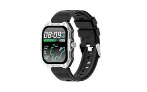 Reloj Inteligente con Correa de Gel de Sílice, Envío Gratuito, con Control Remoto y Monitor de Actividad para Teléfono Android con GPS, Resistente al Agua IP68 - Product Image 3