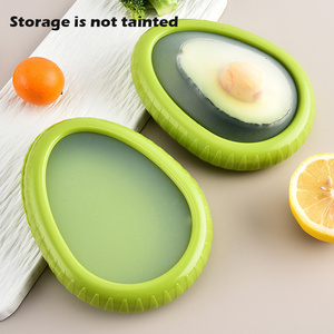 Trong suốt phim trái cây rau tươi giữ Crisper đặt bơ Bìa hành tây chanh tủ lạnh tủ đông lưu trữ container hộp - Product Image 2