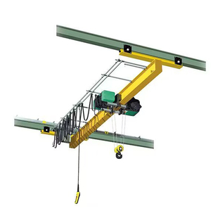 Alta calidad 1 tonelada 2 toneladas 3ton LX tipo viga única suspensión <span class=keywords><strong>puente</strong></span> grúa - Product Image 1