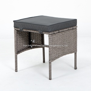 Leisure Modern Outdoor Set <b>Rattan</b> Steel Tempered Glass Farmhouse Villa <b>Dining</b> <b>Table</b> Chairs Courtyard Apartment - Product Image 5