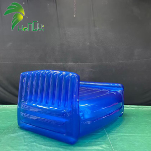 Cama de piscina inflable azul claro, sofá cama inflable personalizado, cama de piscina inflable colchón de cama inflable - Product Image 6