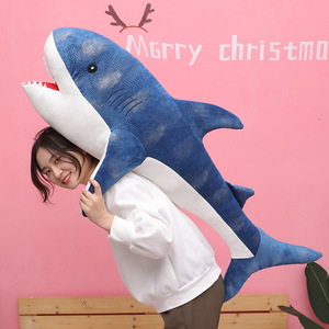 Bán Buôn Tùy Chỉnh <span class=keywords><strong>Mini</strong></span> Nhồi Bông Dễ Thương Mềm Động Vật Biển Phát Sáng Cá Mập Sang Trọng Cá Mập Đồ Chơi - Product Image 2