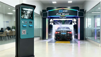 Boîte de paiement pour lavage auto automatique : Paiement par carte de crédit, QR, espèces et pièces. Boîte de paiement libre-service pour lavage auto. Boîte de contrôle pour lavage auto.