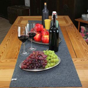 XXL Chịu Nhiệt Bảng Mat Bền Và Có Thể Giặt Được 100% Polyester Chống Trượt Cảm Thấy Bảng <span class=keywords><strong>Runner</strong></span> - Product Image 4