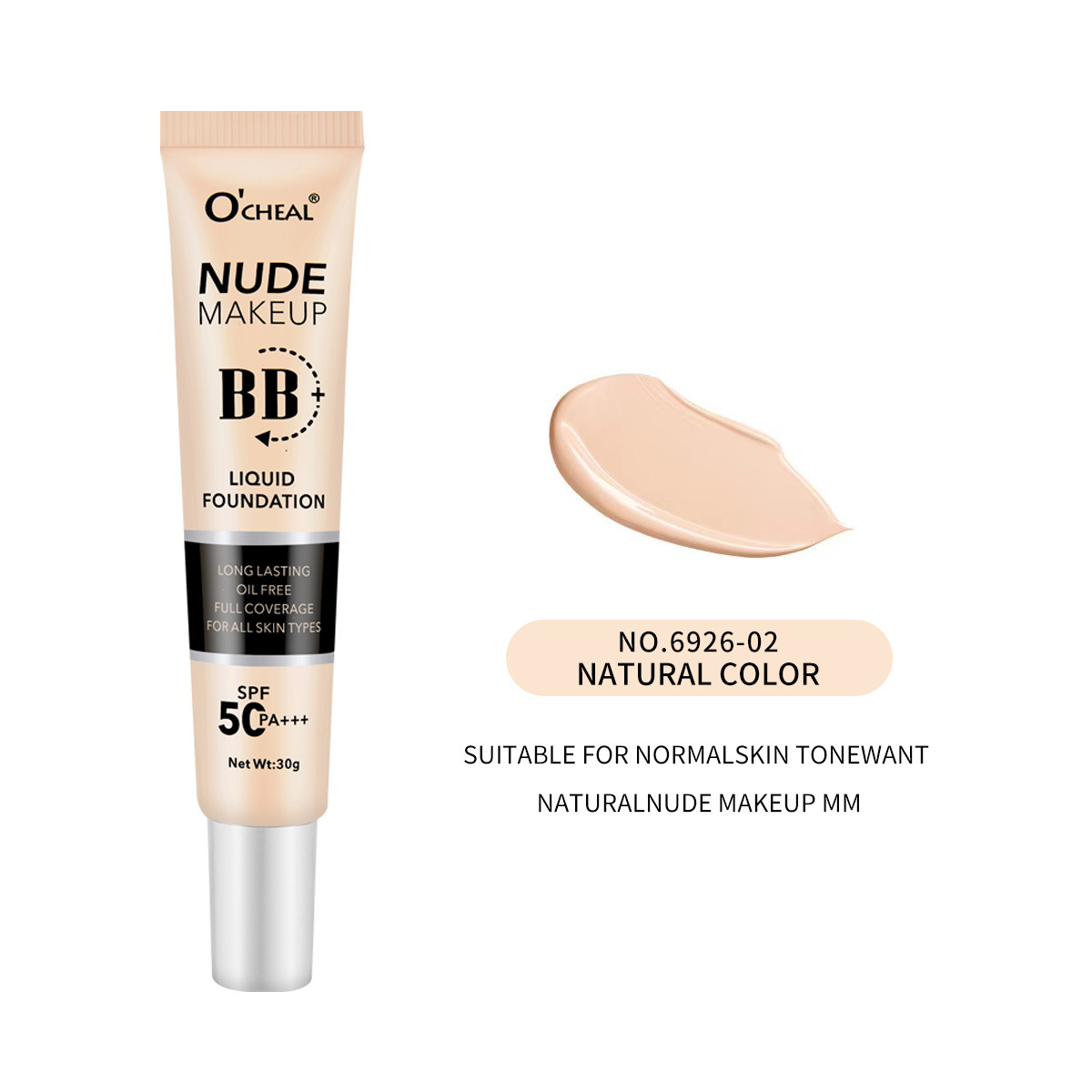 BB crème de couleur naturelle
