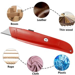 Cuchillo Multiusos, Cortador <span class=keywords><strong>de</strong></span> Cajas, Cuchilla <span class=keywords><strong>de</strong></span> Cerámica Retráctil, Resistente, con Bloqueo <span class=keywords><strong>de</strong></span> <span class=keywords><strong>Seguridad</strong></span>, Personalizable OEM para el Hogar, Oficina y Escuela - Product Image 4