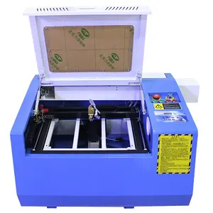 Gemaakt In China 4030 Micro-Lasergraveur Met Usb-Poort Voor Hout, Acryl, Kristal, Papier, Glasgravure En Snijden