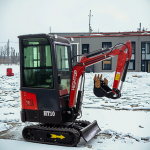 จำหน่ายรถขุดขนาดเล็ก Ht-10b 1 ตัน พร้อมตัวเลือกห้องโดยสารแบบปิด |   เครื่องขุดสำหรับงานกลางแจ้งในฤดูหนาว - Product Image 1