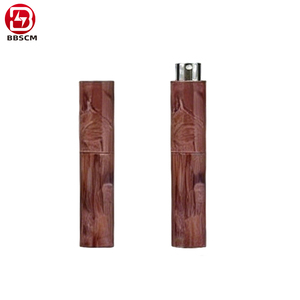 Mini 5ml Aluminum Travel Size <b>Perfume</b> <b>Atomizer</b> Refillable Glass Collar Spray Bottle for Essential Oils Lipstick Toothpaste - Product Image 2