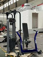 Machine de musculation commerciale tout-en-un pour la musculation des pectoraux assis, les presss pectorales et le levage des épaules
