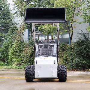 Remote Winter Snow Blower Mini Skid Steer Loader Crawler Loader Front Loader Euro5 Gasoline Engine <b>Tracked</b> PLC Motor <b>Pump</b> - Product Image 6