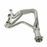 4-1 Long Tube D'échappement En-Tête Collecteur + Collecteur Pour 72-91 Dodge D-Série 5.2L 5.9L V8