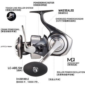 Carrete de Pesca Daiwa Certate SW 26, Cuerpo de Aleación de Aluminio, para Pesca con Jig desde Barco - Product Image 1