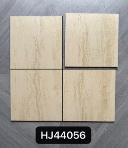 Carrelage en porcelaine effet travertin 400x400, style moderne classique, fabrication chinoise, prix abordable, carrelage mural et de sol en céramique - Product Image 6