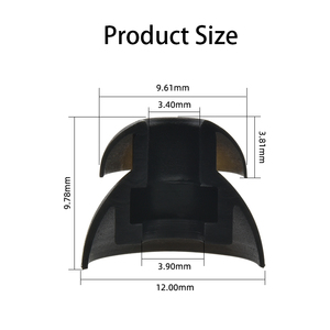 Accessori per auricolari in Silicone di ricambio a doppio strato auricolari a doppia flangia auricolari per la maggior parte degli auricolari - Product Image 3