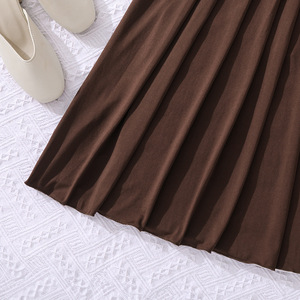 Vestido de Verano para Niñas, Moderno Vestido de Princesa con Estampado Floral Tridimensional, Sin Mangas, Plisado y con Cintura Ajustada, Ropa para Niñas - Product Image 6