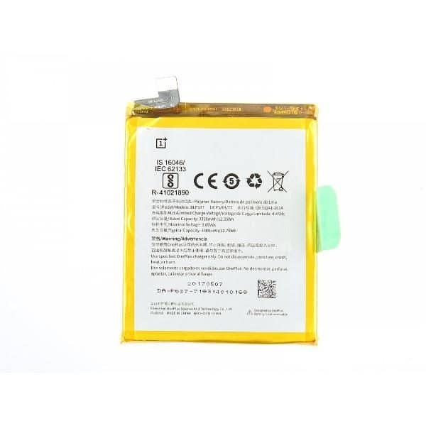 BLP637 Rechargeable Yellow 3300mAh Battery for OnePlus 5 5T Replacement New