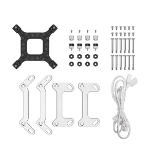 DeepCool LM360 WH /BK ARGB CPU <b>AIO</b> Liquid Cooler <b>360mm</b> LCD Screen <b>AIO</b> CPU Cooler ARGB Liquid CPU Gaming Computer Cooling - Product Image 4