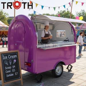 Truth Fast Delivery 移动餐车式拖车，配有全套厨房，可提供热狗、零食、薯片、咖啡、冰淇淋 - Product Image 1