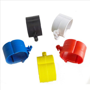 Nylon <b>Pipe</b> Clamps For Central <b>Air</b> <b>Conditioning</b> Systems Various Colors And Sizes With Adhesive Surface Treatment - Product Image 1