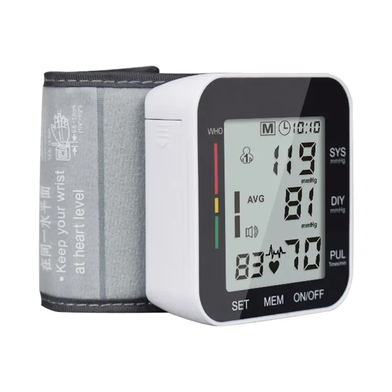 Wrist Blood Pressure Monitor New Design Digital Wrist Type Watch Blood Pressure Monitor