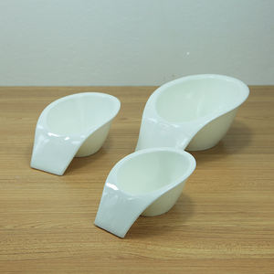 OEM produk baru desain modis mangkuk Dip keramik daging 8 "9" 10 "12", mangkuk kari keramik dengan pegangan - Product Image 1