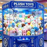 Vente en gros usine : Peluches personnalisées de dessin animé pour machines à griffes et jeux de grue, pour distributeurs automatiques et magasins de cadeaux