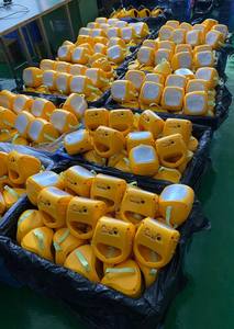 ポータブル便利なソーラーテーブルライトデュアルパネルとFMラジオ工場のホットセール製品 - Product Image 6