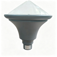 Lampadaire LED intelligent en forme de goutte d'eau, en aluminium filé, avec capteur photocellule, prise NEMA, lampe décorative pour route, IP66