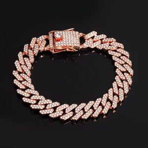 <span class=keywords><strong>ชุด</strong></span>สร้อยคิวบันแบบ Iced Out ทำจากโลหะผสมสังกะสี ขนาด 12 มม. แบบขายส่ง สีทองและสีเงิน สไตล์ฮิปฮอ<span class=keywords><strong>ป</strong></span> สำหรับ<span class=keywords><strong>แร็</strong></span><span class=keywords><strong>ป</strong></span><span class=keywords><strong>เปอร์</strong></span> - Product Image 4