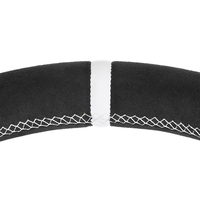 Volant de direction personnalisé avec bandes blanches complètes pour BMW F31 M3 M4 M5 M6 F10 F15 F20 F30 F31 F32 F36 E70 E90