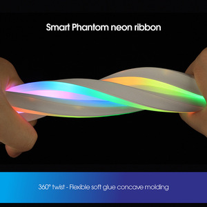 Usb 5V Flex neon ánh sáng ma thuật màu RGB Neon Dải ứng dụng điều khiển từ xa trong nhà ngoài trời <span class=keywords><strong>LED</strong></span> thông minh dải đèn - Product Image 2