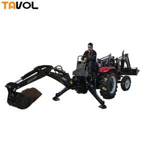 Tracteurs agricoles chinois avec fonction de levage et d'abaissement, vitesse : 540/760, prix du tracteur-pelleteuse - Product Image 3