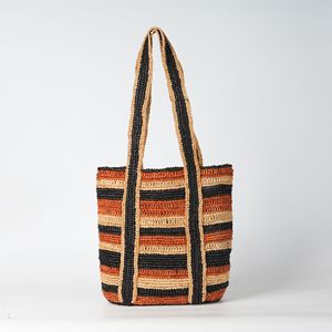 <span class=keywords><strong>Sac</strong></span> fourre-tout de gros personnalisé, <span class=keywords><strong>sac</strong></span> à la mode léger en crochet, sacs de plage tissés simples pour femmes, pour le quotidien - Product Image 1