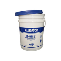 Fût en plastique PP 3L-1 de qualité alimentaire, durable, avec impression de logo personnalisé pour le stockage de mastic mural, de latex et de revêtements industriels